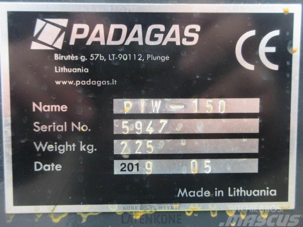 Padagas Puomiharja PIW-150 R ilman kiinnikettä Szczotki