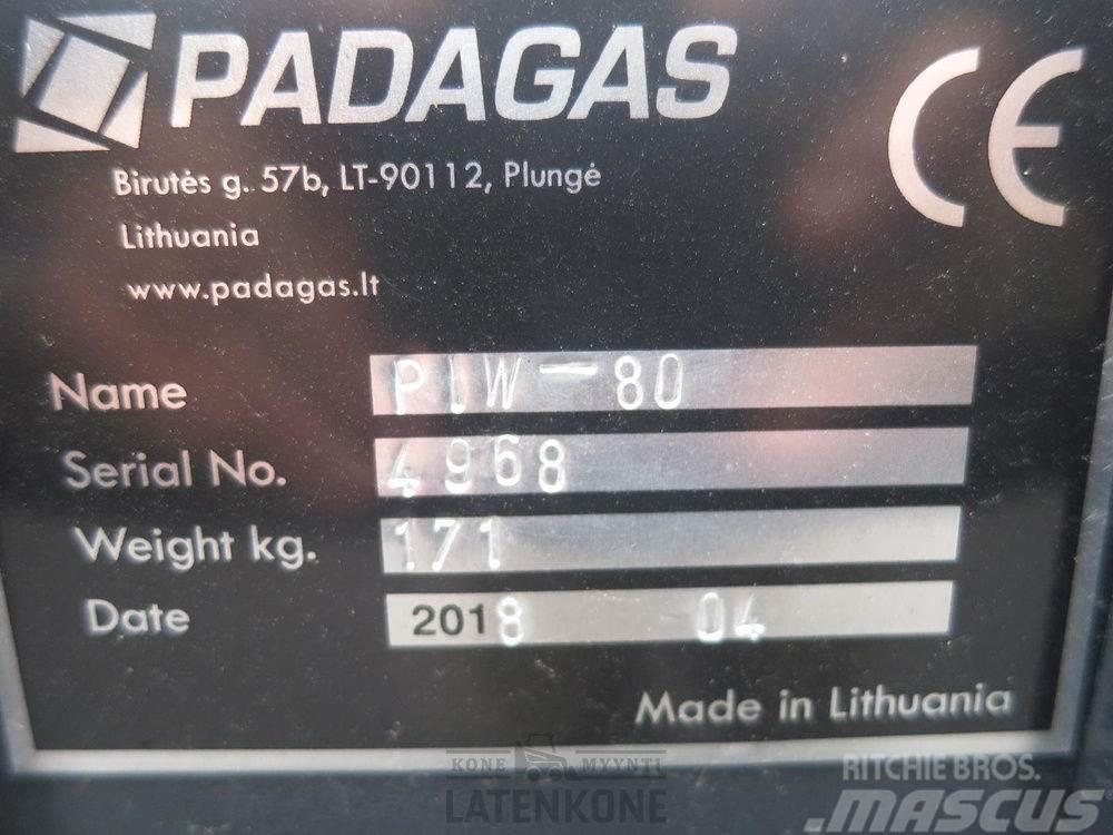 Padagas Puomiharja PIW-80 R ilman kiinnikettä Szczotki