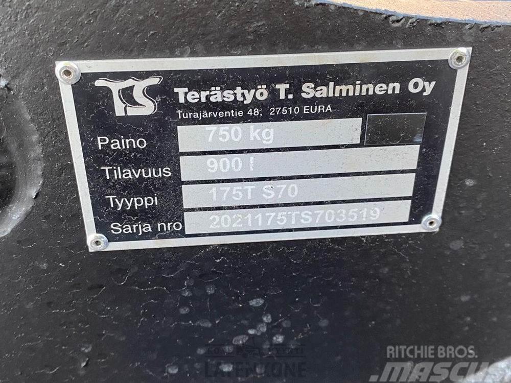  Terästyö Salminen Luiskakauha 1750mm S70 Łyżki do ładowarek