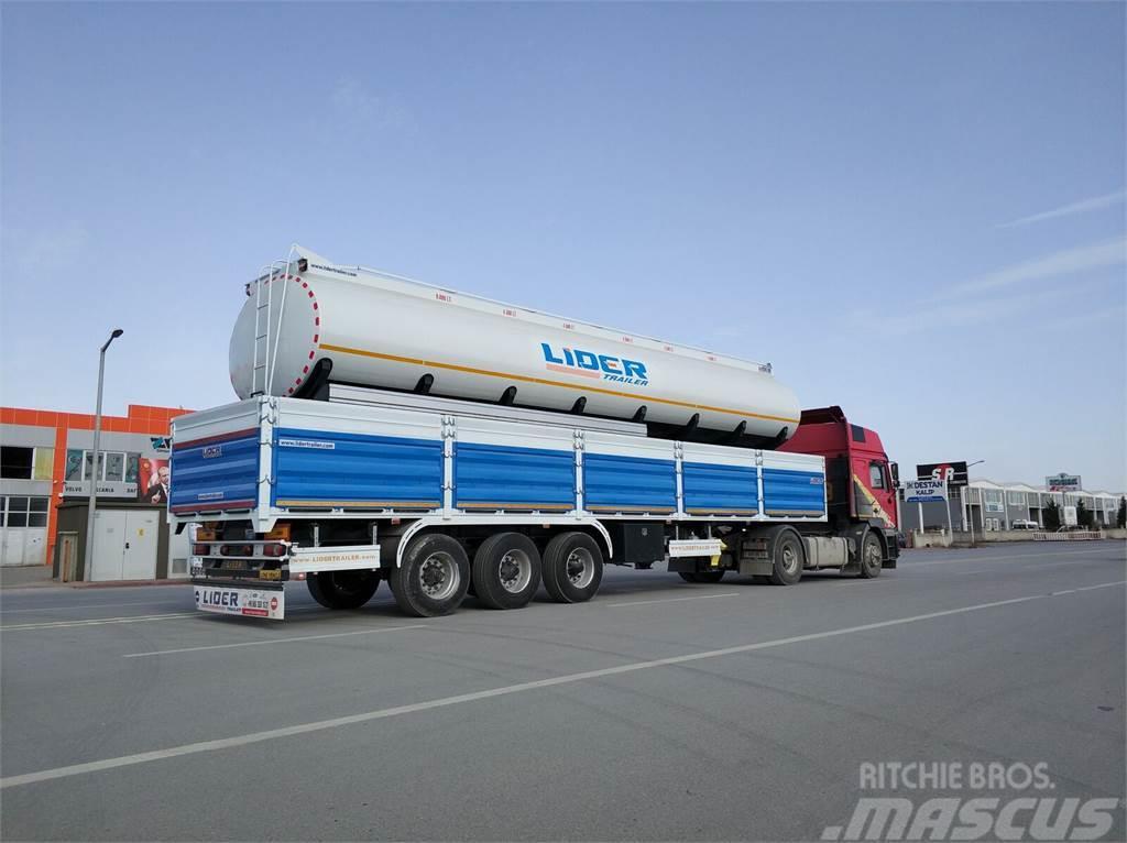 Lider 2021 Model NEW trailer Manufacturer Company READY Platformy / Naczepy z otwieranymi burtami