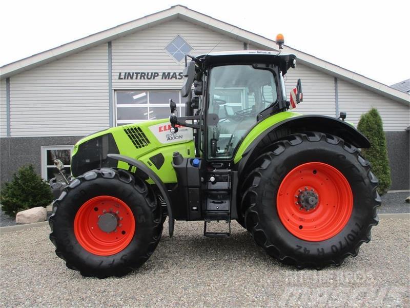 CLAAS AXION 870 CMATIC  med frontlift og front PTO, GPS  Ciągniki rolnicze