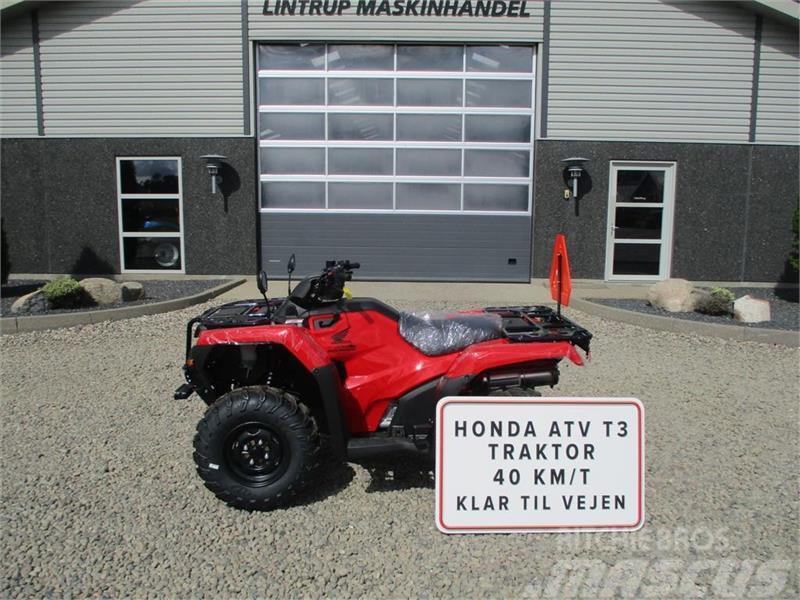 Honda TRX 420FE Traktor  STORT LAGER AF HONDA ATV. Vi hj Ciągniki rolnicze