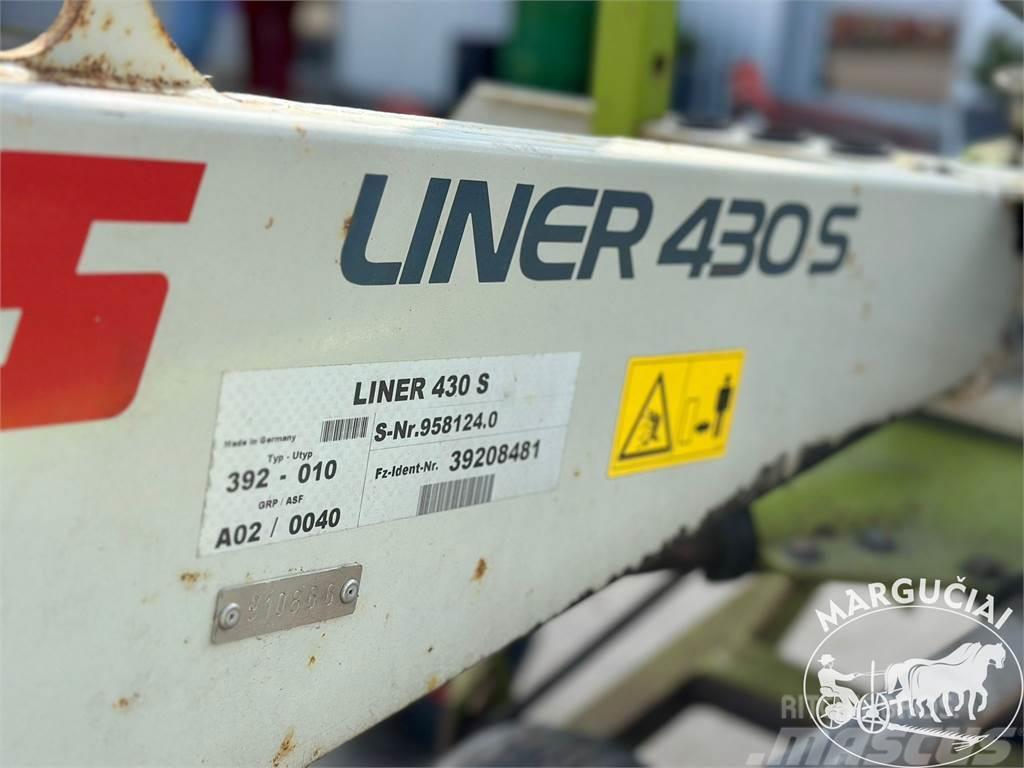 CLAAS Liner 430S, 4,2 m. Zgrabiarki i przetrząsacze