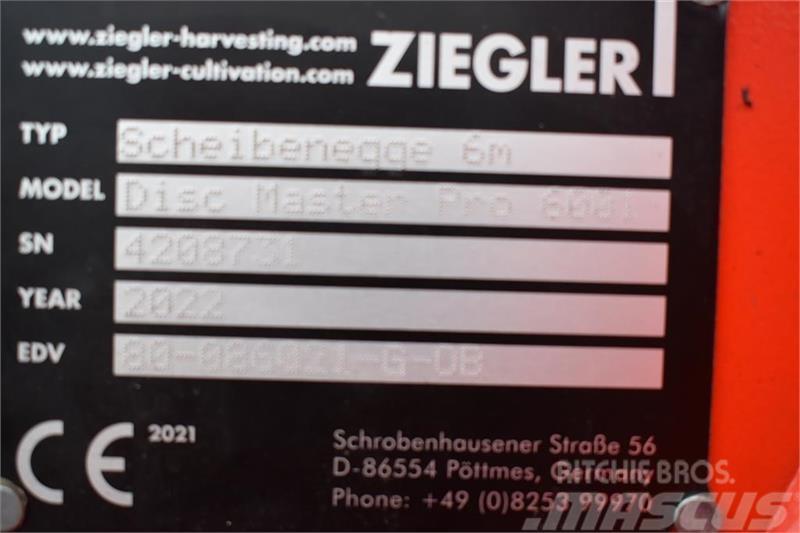 Ziegler Disc Master Pro 6001 Brony talerzowe