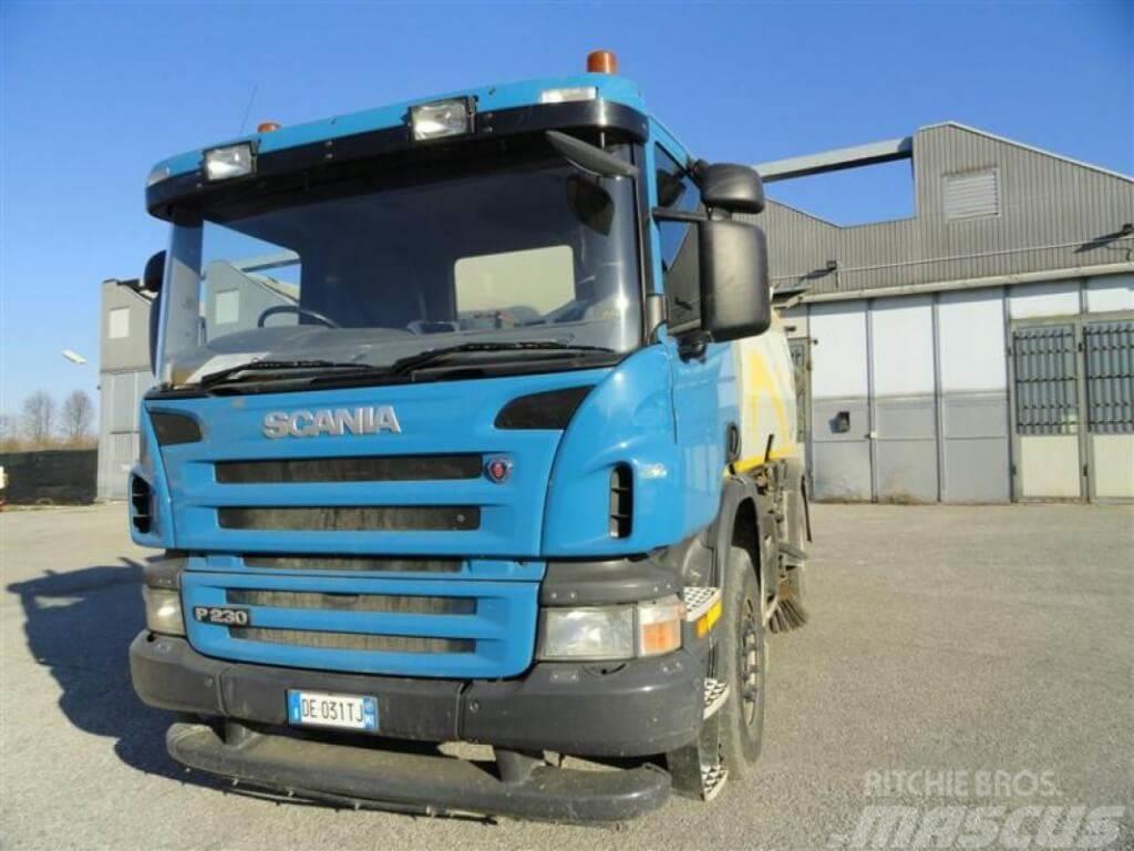 Scania P 230 Bucher Zamiatarki