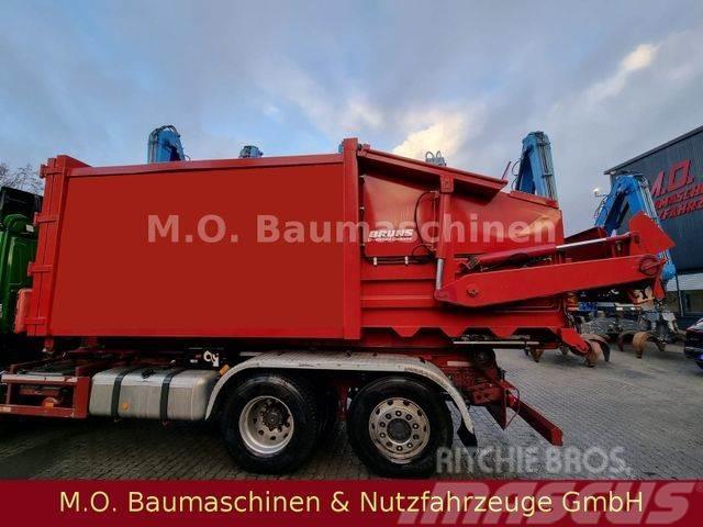 Bruns SP 1502 / Müllsammelaufbau/ Hecklader / Śmieciarki