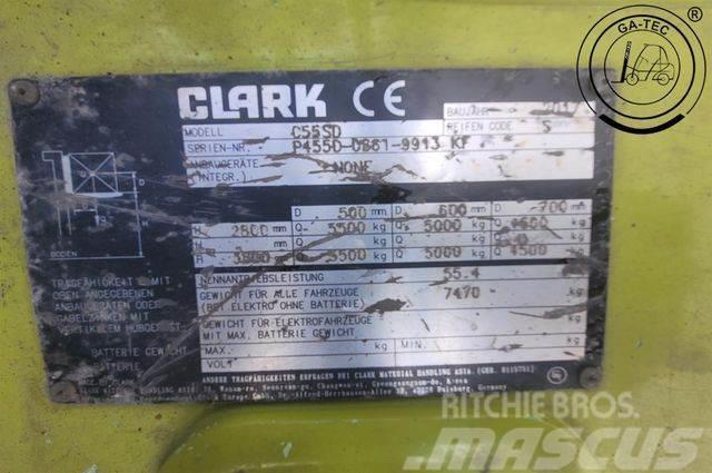 Clark C55SD Wózki Diesla