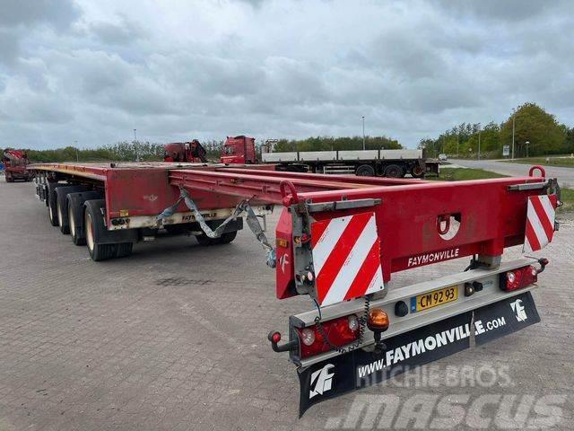 Faymonville 55 m long wing trailer Naczepy do transportu samochodów