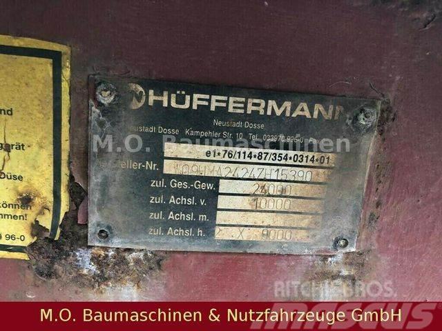 Hüffermann HMA 24.24 / Muldenanhänger / 24t Przyczepy do transportu kontenerów