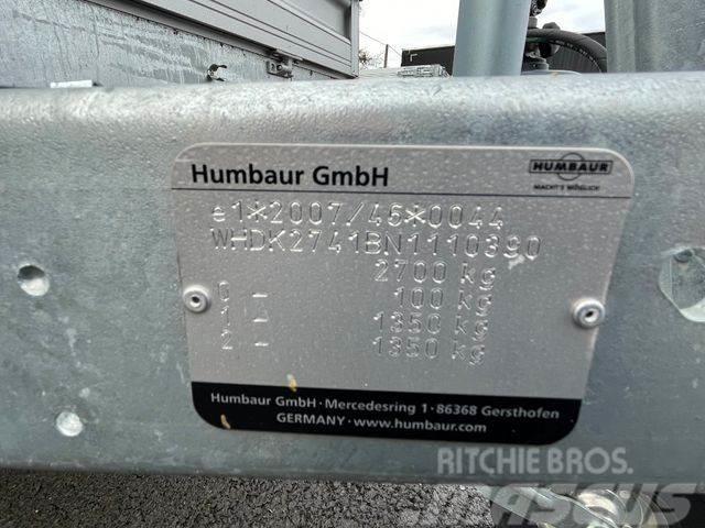 Humbaur HUK273117, Standort: FR/Corcelles Platformy / Przyczepy z otwieranymi burtami