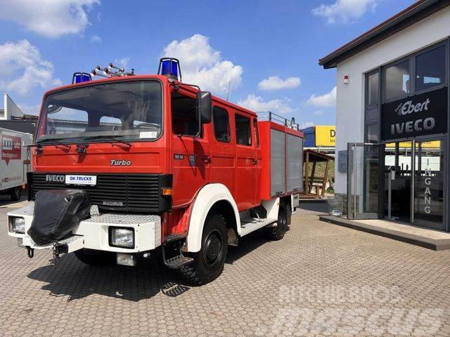 Iveco 90-16 AW 4x4 LF8 Feuerwehr Standheizung 9 Sitze Inne
