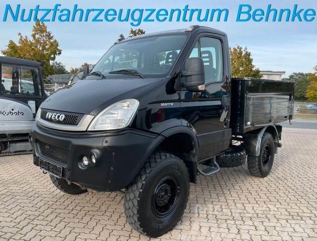 Iveco Andere Daily 35S17 W 4x4 + Untersetzung + Sperre Pick-upy / Pojazdy z otwieranymi burtami
