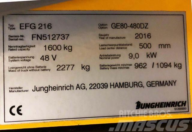 Jungheinrich EFG 216 Wózki widłowe inne