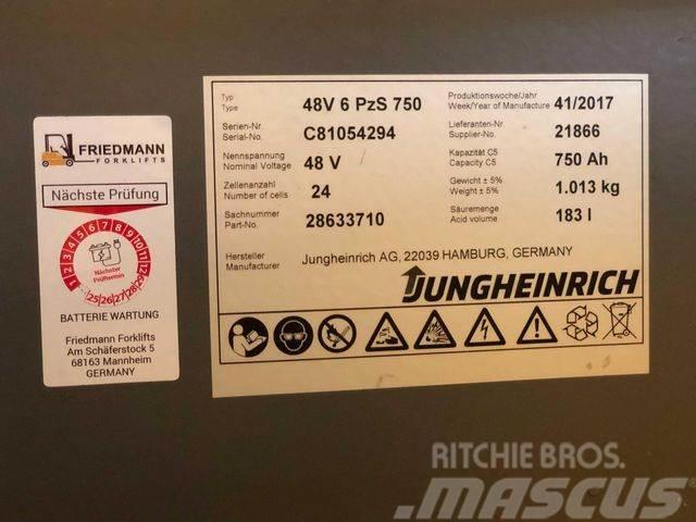 Jungheinrich EFG216 - 4400 MM HUBHÖHE -BATTERIE 82% -TRIPLEX Wózki widłowe inne