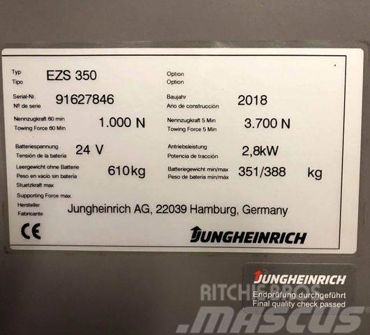 Jungheinrich EZS 350 - BJ. 2018 - NUR 487 STUNDEN Akcesoria magazynowe