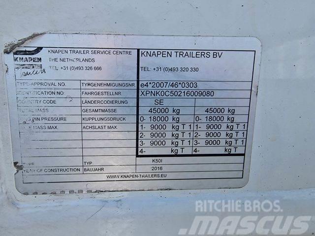Knapen K502 Walkingfloor SIDE DOORS Naczepy kontenery