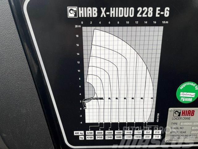  Kran Hiab X Hiduo 228-6 Żurawie samochodowe
