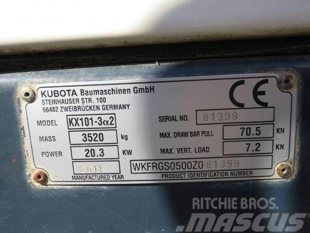 Kubota Minibagger KX 101-3 Minibagger Minikoparki