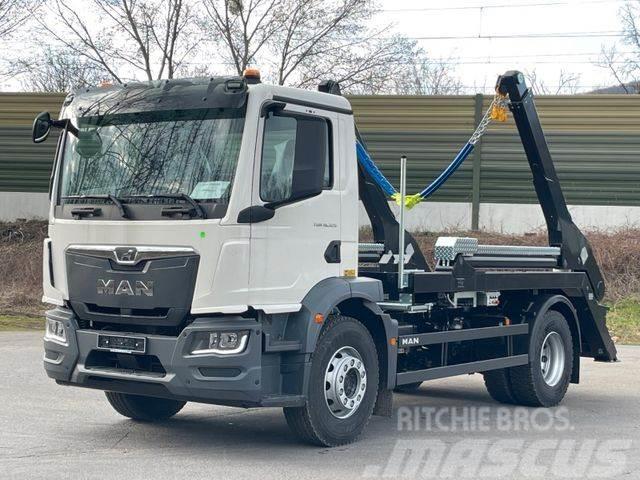 MAN TGM 18.320 4x2 Euro 6e Hyva Absetzkipper Ciężarówki z wymienną zabudową