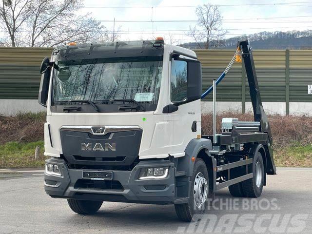 MAN TGM 18.320 4x2 Euro 6e Hyva Absetzkipper Ciężarówki z wymienną zabudową
