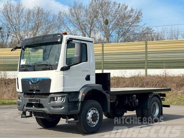 MAN TGM 18.320 4x4 Euro 6e Plato Ciężarówki typu Platforma / Skrzynia