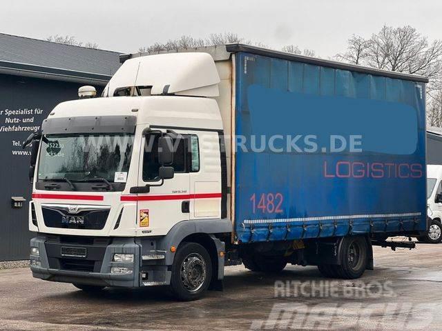 MAN TGM 18.340 4x2 Euro6 Pritsche + Plane Ciężarówki firanki