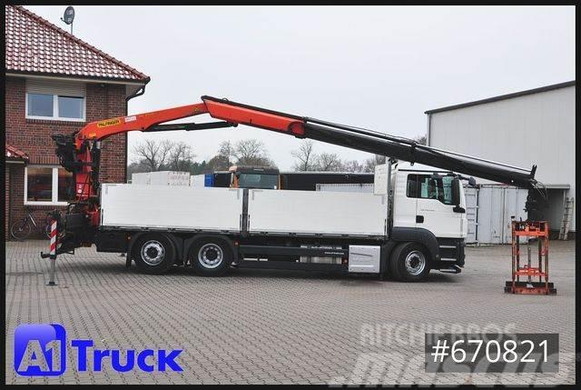 MAN TGS 26.440, Kran PK21000-3L Lenkachse, Ciężarówki typu Platforma / Skrzynia