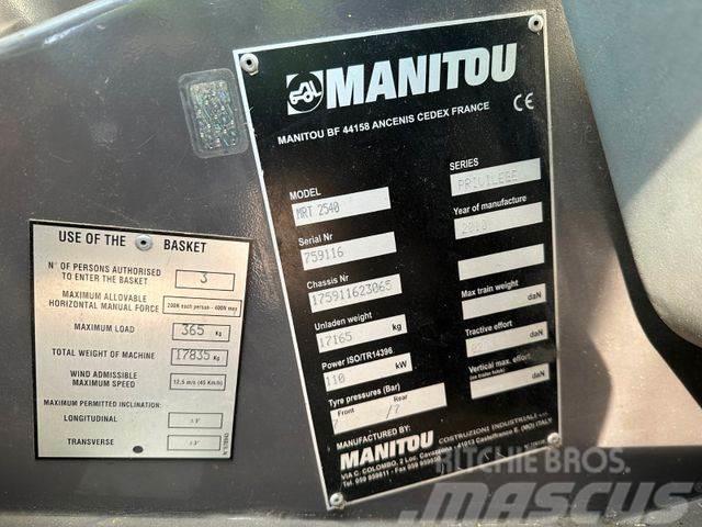 Manitou MRT 2540 P manipulator vin 065 Żurawie wieżowe