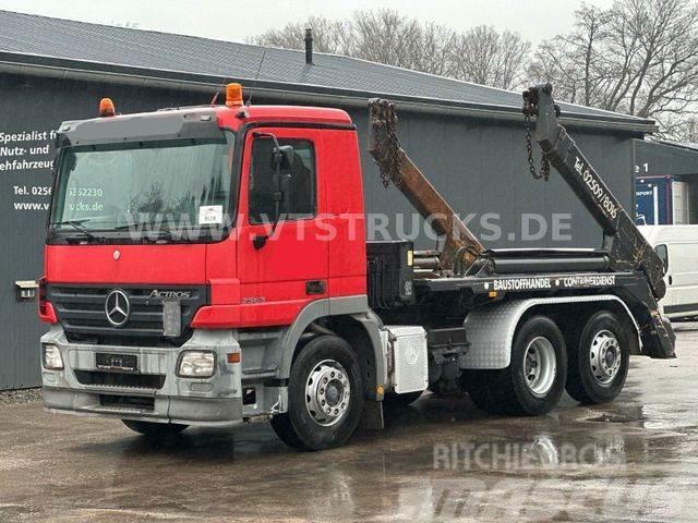 Mercedes-Benz Actros 2546 MP2 V6 Motor 6x2 Absetzkipper Ciężarówki z wymienną zabudową