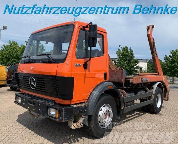 Mercedes-Benz SK 1717 Meiller Absetzer/ Diff-Sprerre/ 1 Hand Ciężarówki z wymienną zabudową