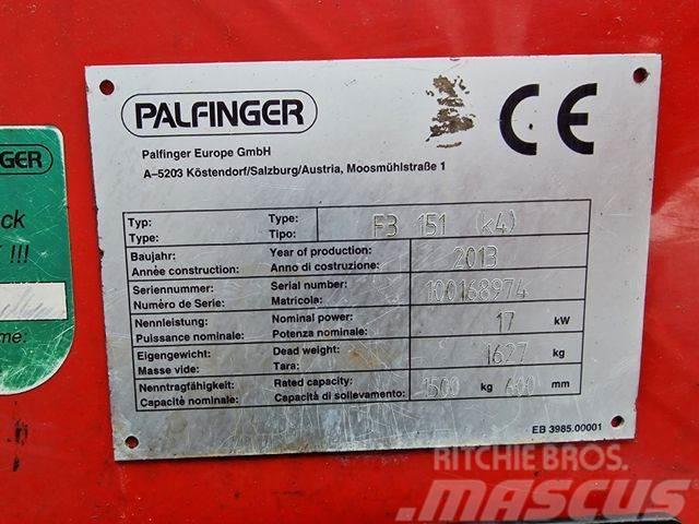 Palfinger F3 151 (k4) / Mitnahmestapler Wózki widłowe inne