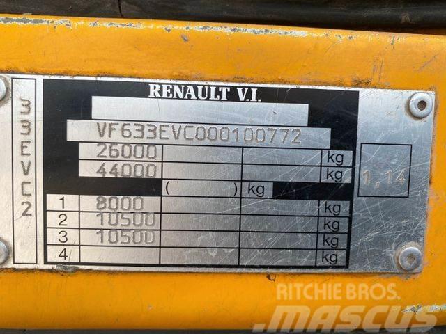 Renault KERAX 420.34 DCi threesided kipper 6x6, 13m3 772 Wywrotki