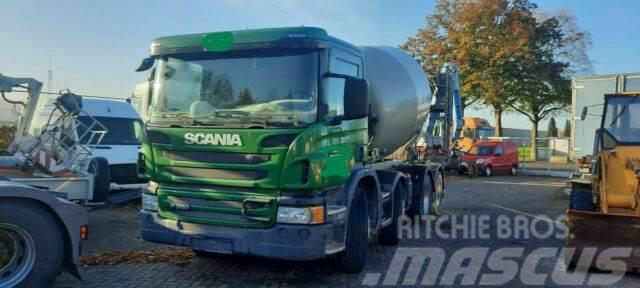 Scania 2x P360 Betonmischer 8x4 Blatt/Blatt E6 Gruszki do betonu