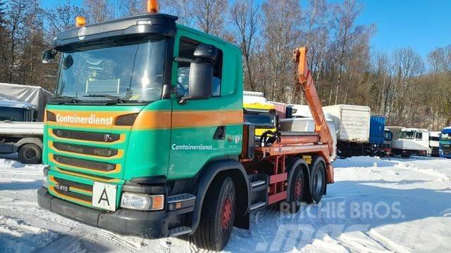 Scania G410,erst309Tkm,MeilerAK16/Funk/Euro 6/Tüvfrei Ciężarówki z wymienną zabudową
