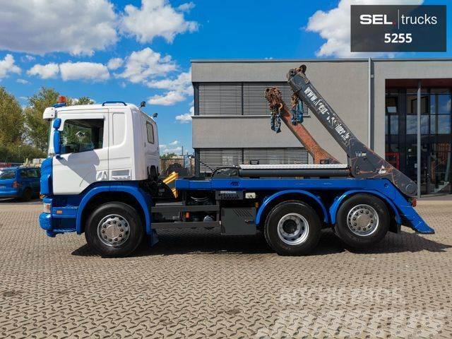 Scania P 380 LB6X2*4HSA / Absetzkipper / neue Batterien Ciężarówki z wymienną zabudową