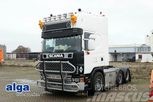 Scania R 164 6x2, V8, Hydraulik, ADR, Klima,Lampenbügel Ciągniki siodłowe