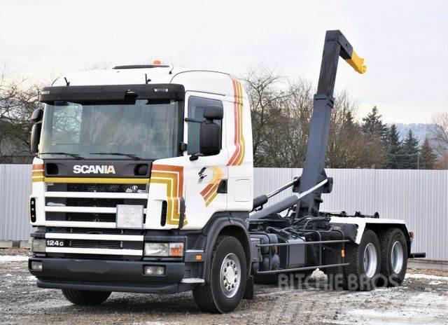 Scania R124 470 Abrollkipper *6x2* Top Zustand ! Hakowce
