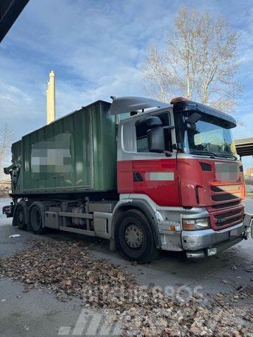 Scania R360 6X2 GLASENTSORGER RÜCKWÄRTS KIPPER Śmieciarki