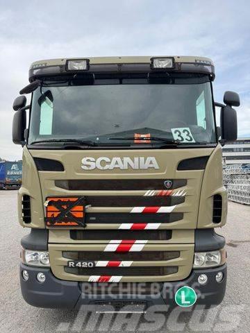 Scania R420 ADR 14000L BENZIN D HEIZ TANKWAGEN RETARDER Cysterna