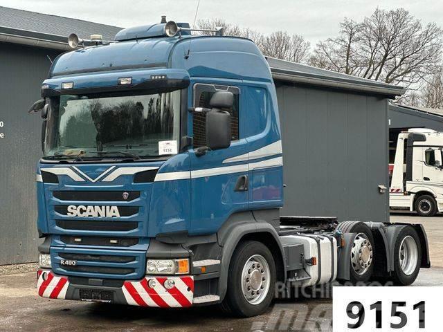 Scania R490 6x2 Lenk-/Lift Euro6 Schwerlast-SZM Ciągniki siodłowe
