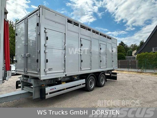 Schmitz Cargobull BDF Menke Einstock &quot;Neu Tandem Pojazdy do transportu zwierząt