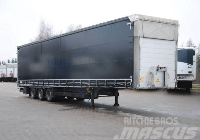 Schmitz Cargobull Mega, lifting axle, new tarpaulin Naczepy firanki