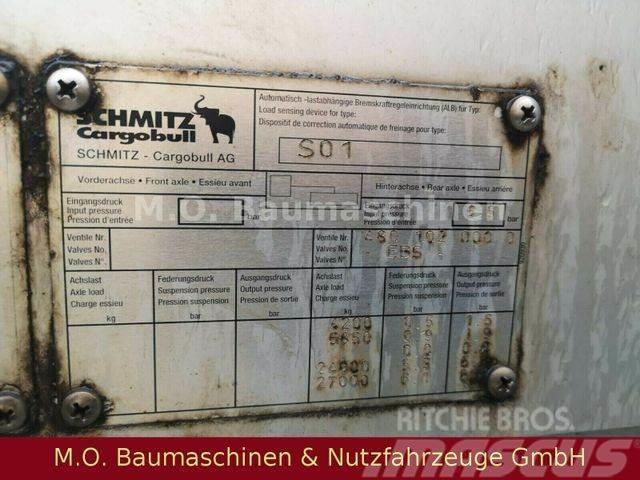 Schmitz Cargobull S 01 / 3 Achser / Luftgefedert / Naczepy niskopodłogowe