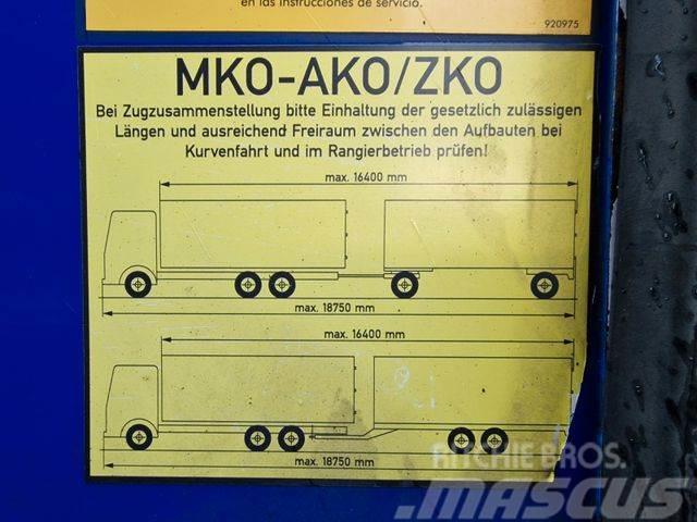 Schmitz Cargobull ZK 18/ Tandem Przyczepy ze skrzynią zamkniętą