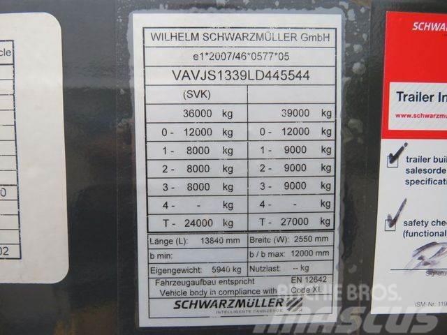 Schwarzmüller S 1*J-Serie*Standart*Lift Achse*XL Code* Naczepy firanki