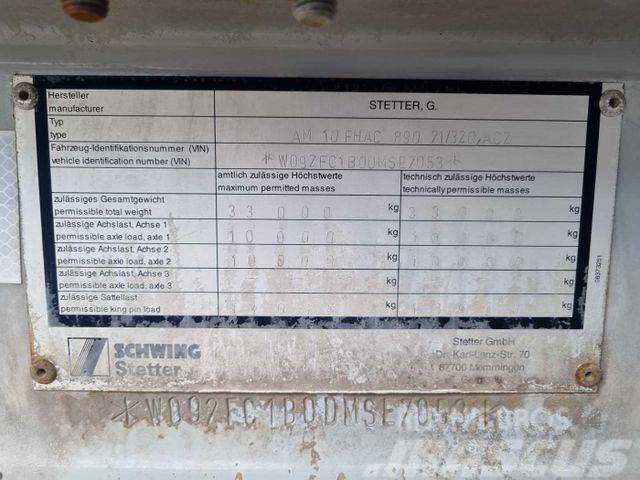  Schwing/Stetter AM 10 Betonmischer 10m³ BPW Lift Inne naczepy