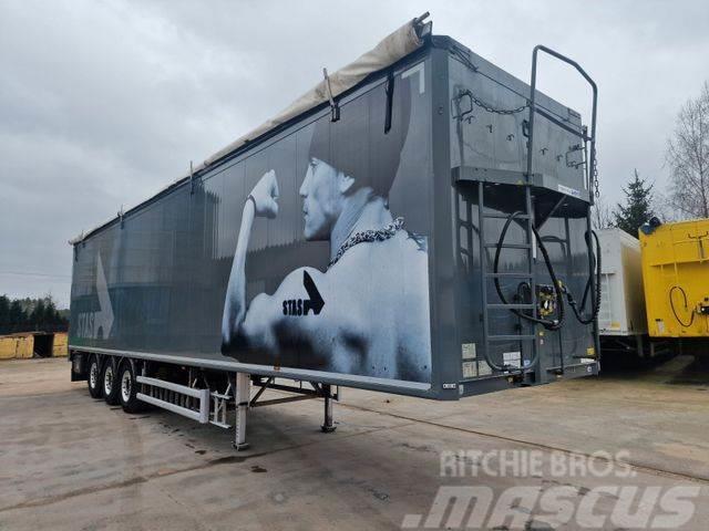 Stas Walkingfloor 92m3 7mm XD 7580 kg ALCOA Naczepy kontenery
