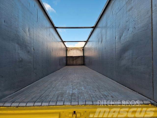 Stas Walkingfloor 92m3 Floor 8 mm 2014 year Naczepy kontenery