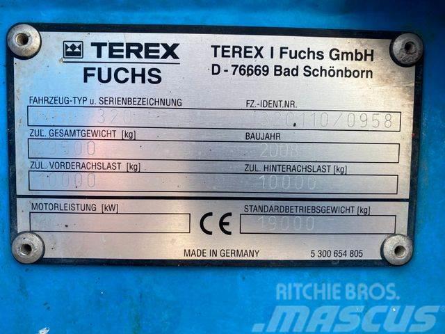 Terex Fuchs MHL 320 Umschlagbagger **BJ. 2008 * 7701H Koparki kołowe