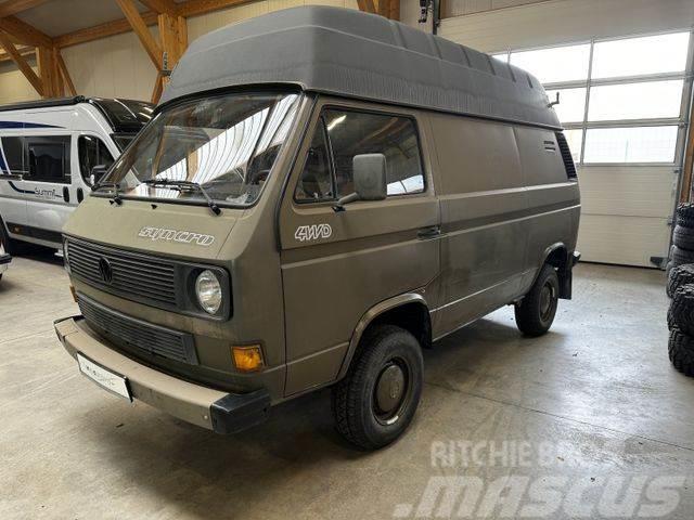 Volkswagen T3 TD Syncro 4x4 Sperre Hochdach 1. Hand Busy / Vany